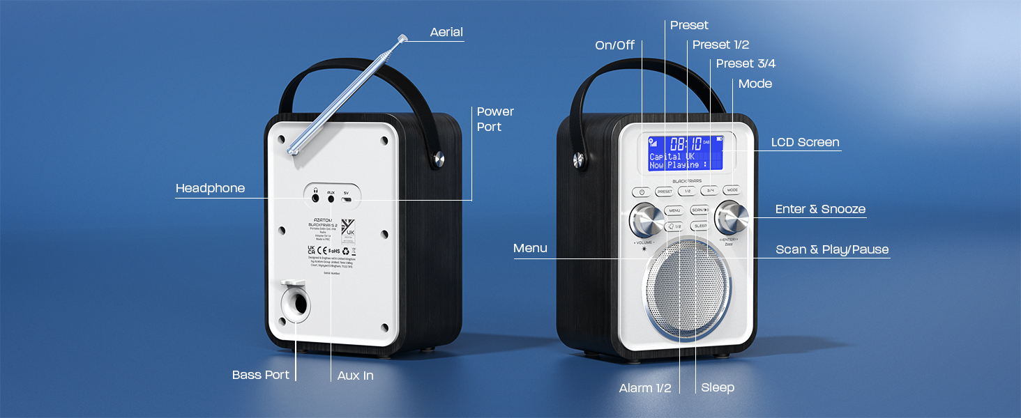 Azatom Blackfriars 2 DAB Radio